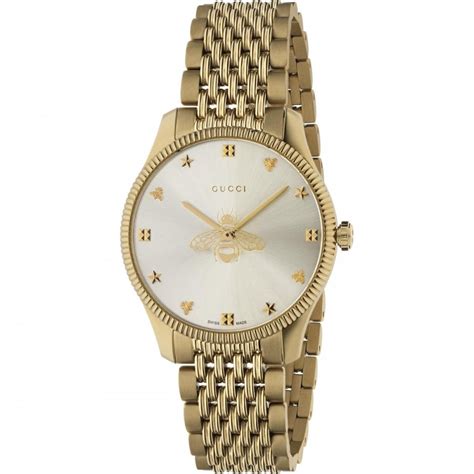 gucci g timeless gold plated pvd watch|Gucci g timeless watch price.